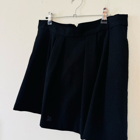 ZARA Pleated Black Skirt Size L - Picture 5 of 9